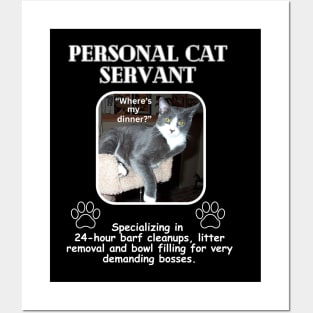 Personal Cat Servant Posters and Art